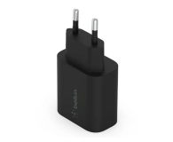 Ładowarka i akumulator BELKIN sieciowa 25W USB-C PD 3.0 PPS czarna WCA004vfBK